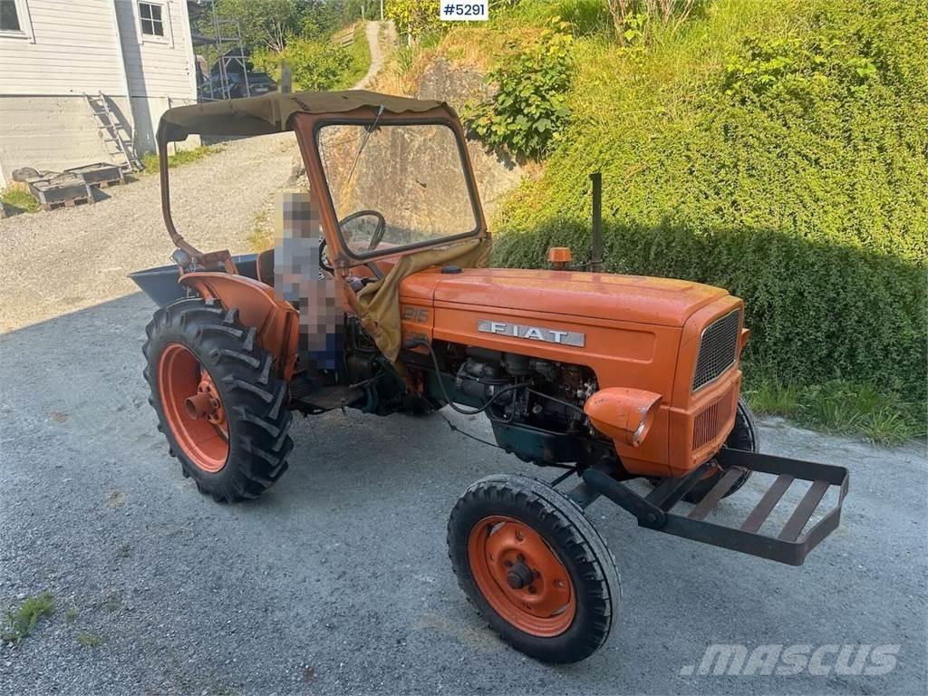 Fiat 215 L Tratores Agrícolas usados