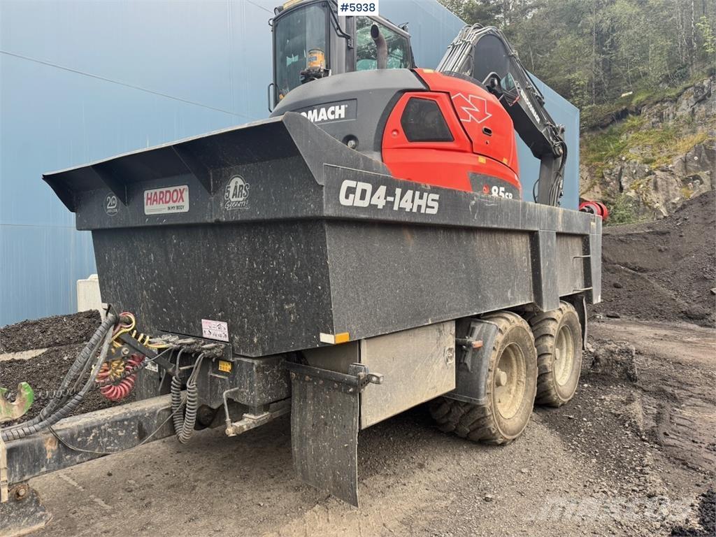 Gigant 4-14 Reboques dumpers