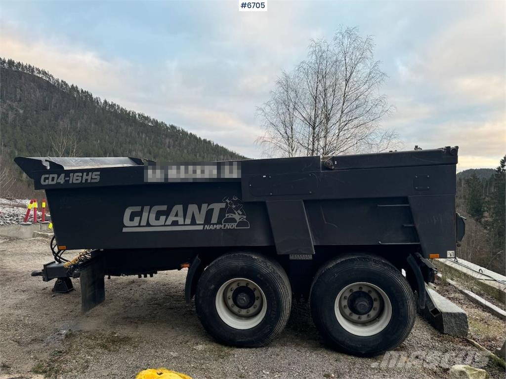 Gigant GD4-16HS Reboques dumpers