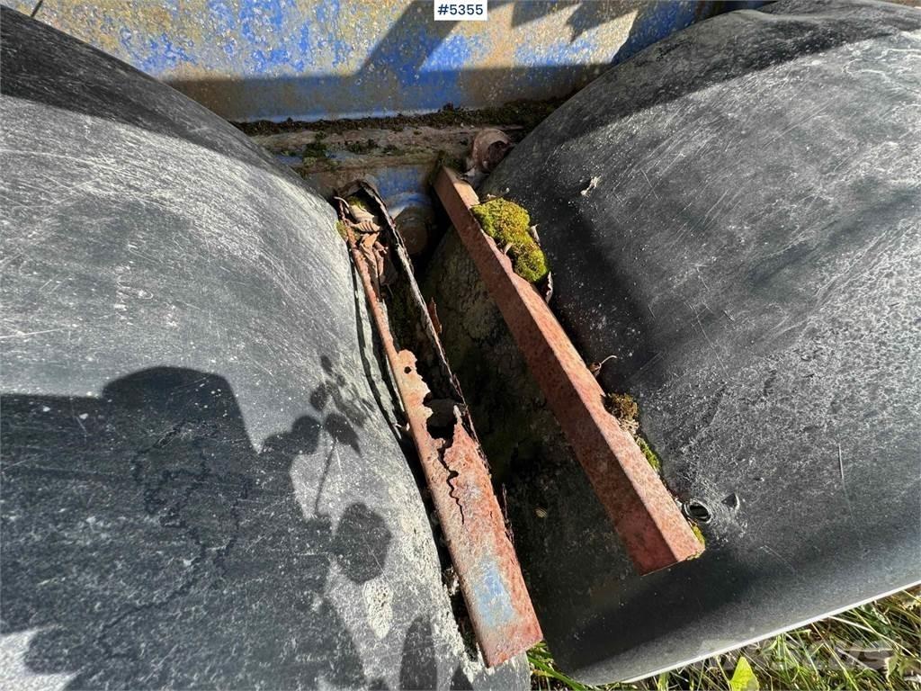  Gjødselvogn Stål Outros componentes