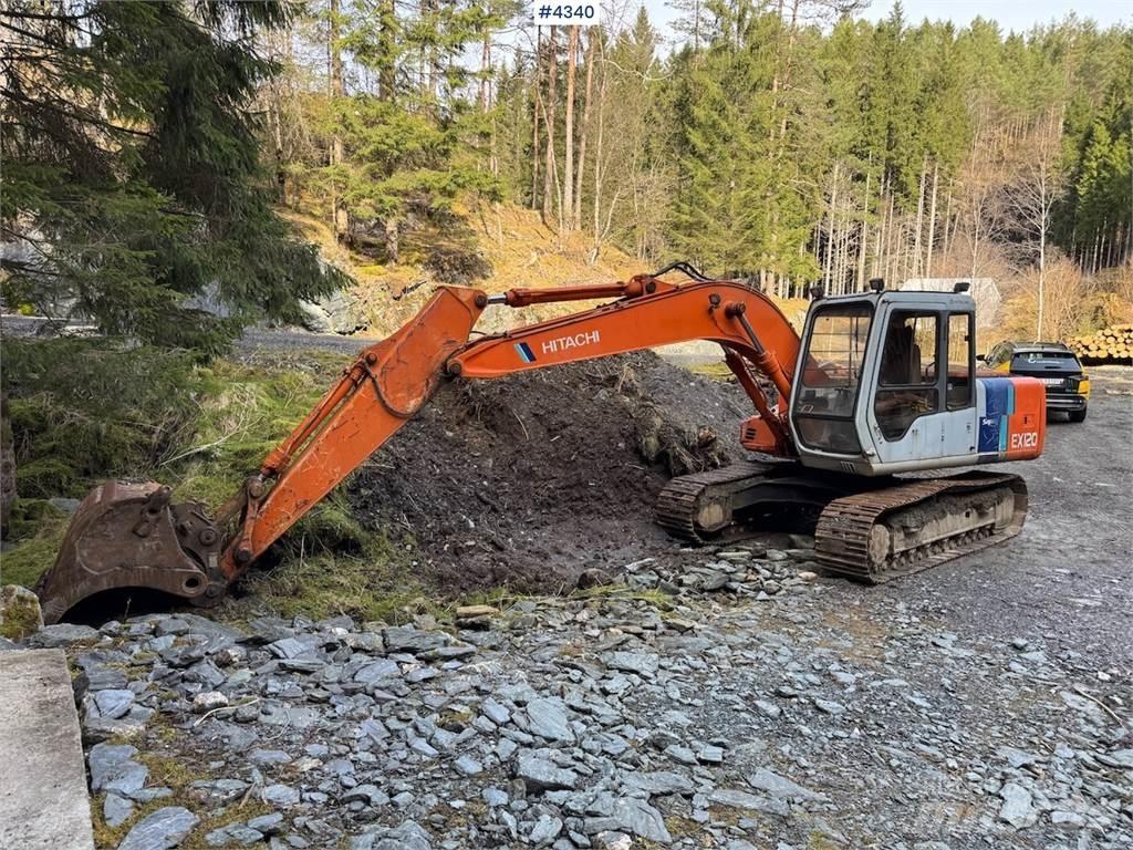 Hitachi EX120-2 Escavadoras de rastos