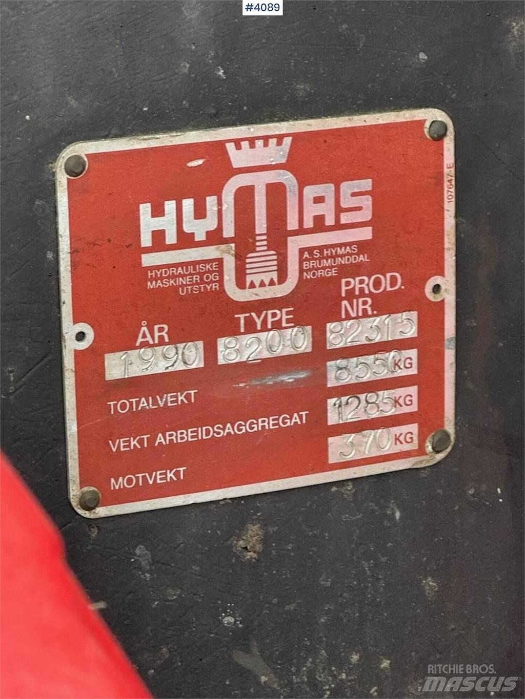 Hymas 8200 Escavadoras de rastos