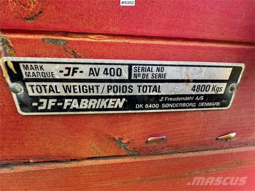 JF AV400N Outro equipamento de ceifa