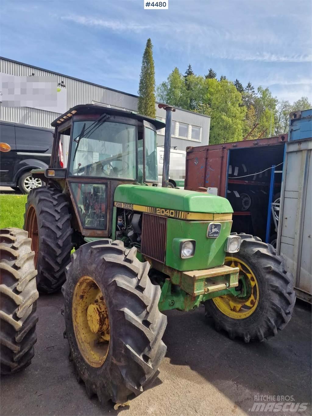 John Deere 2040 Tratores Agrícolas usados
