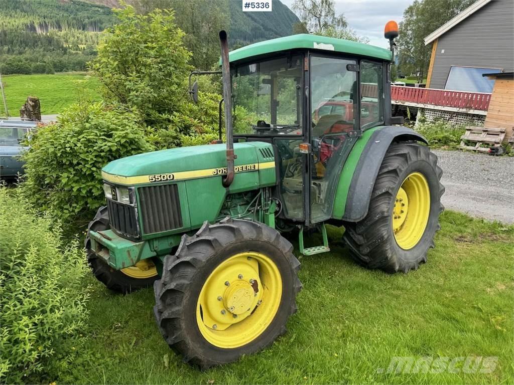 John Deere 5500 Tratores Agrícolas usados