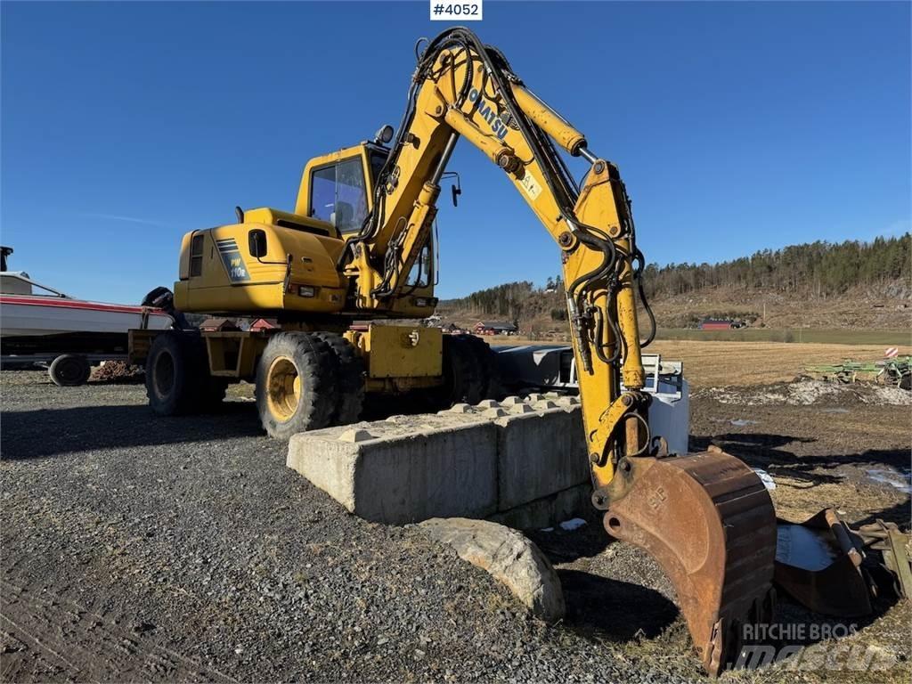 Komatsu PW 110R Escavadoras de rastos