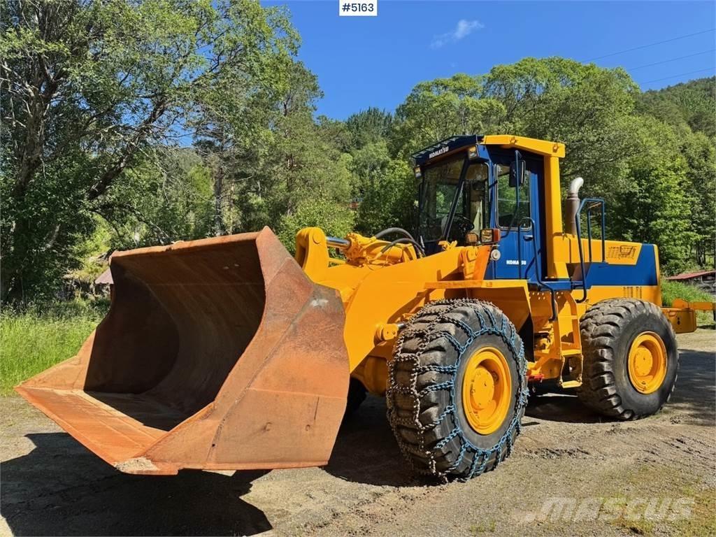 Komatsu WA420-1 Pás carregadoras de rodas