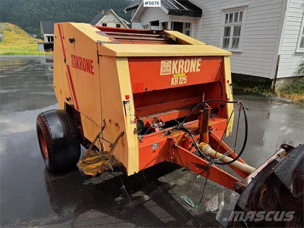 Krone KR 125 Outro equipamento de ceifa