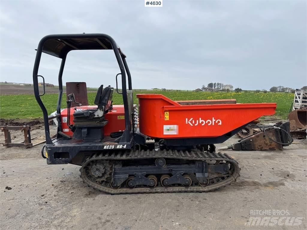 Kubota KC250HR-4 Dumpers de obras