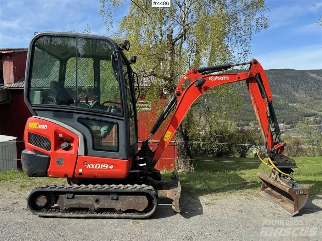 Kubota KX019 Escavadoras de rastos
