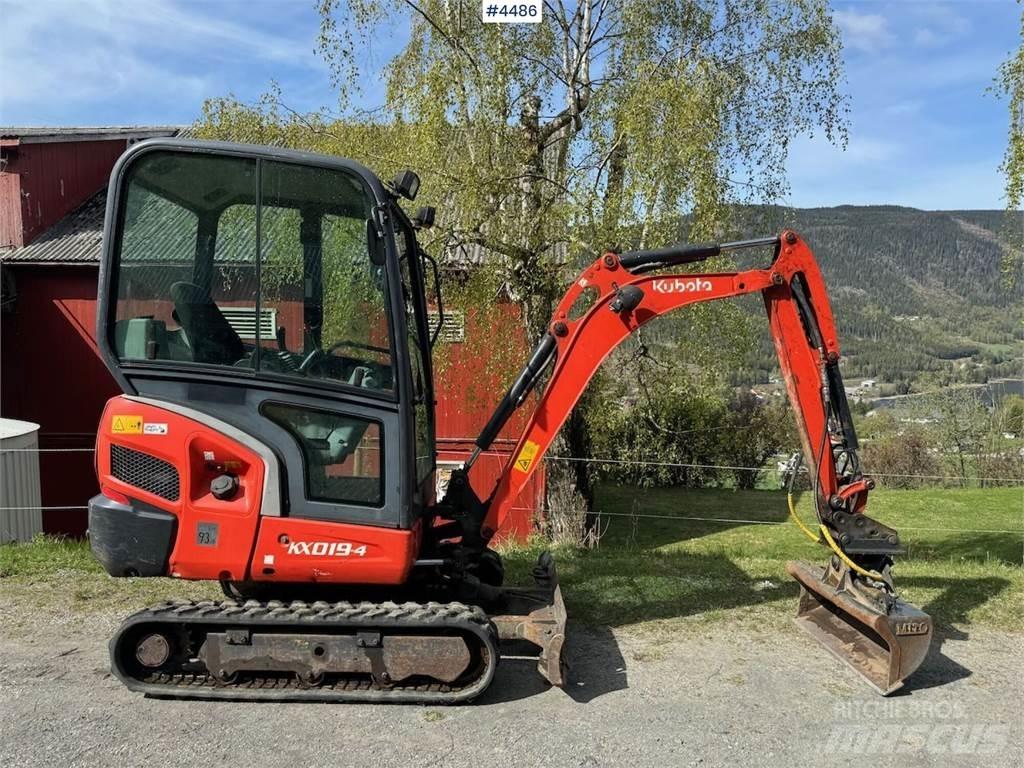 Kubota KX019 Escavadoras de rastos