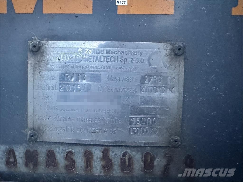 Metaltech PH-12 Carrinhos de grão