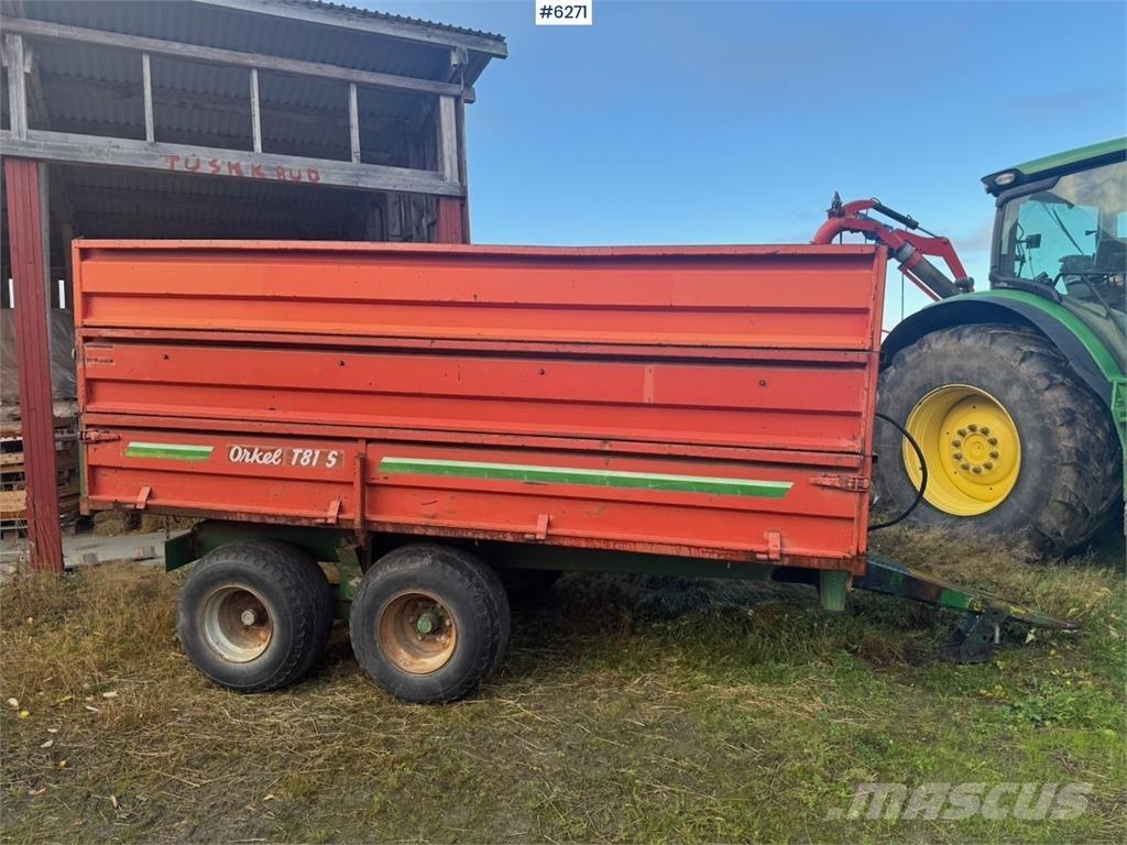 Orkel T81 S Carrinhos de grão