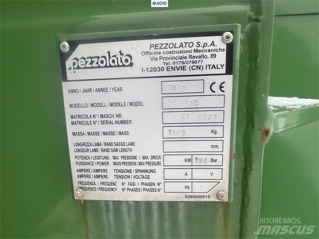 Pezzolato PZ 250 Outros componentes