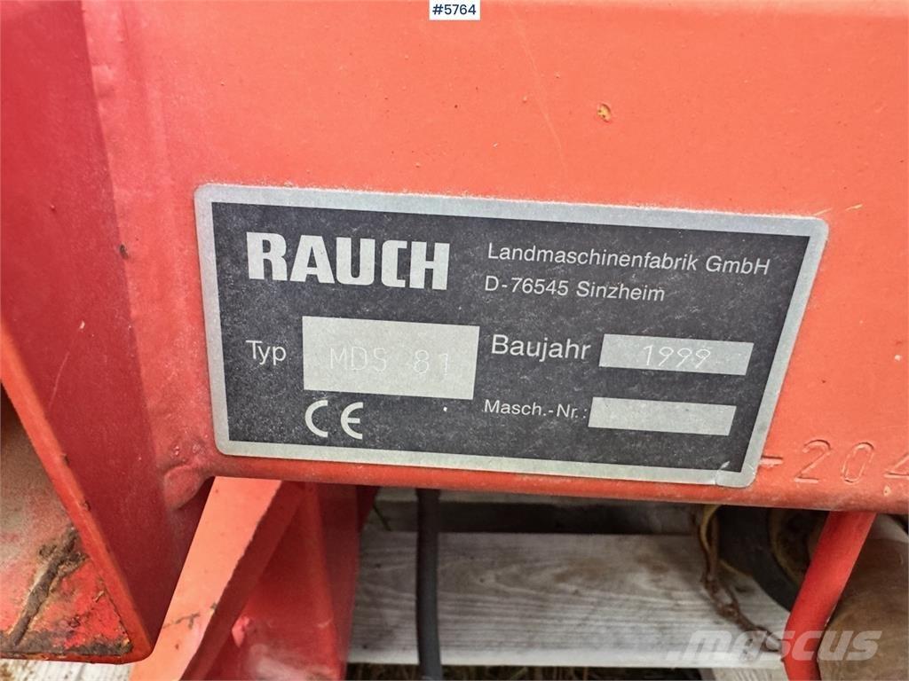 Rauch MDS 81 Perfuradoras