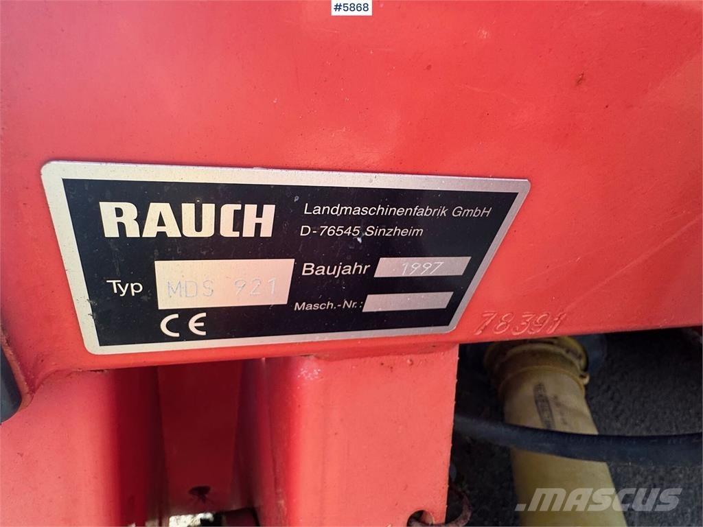 Rauch MDS 921 Perfuradoras