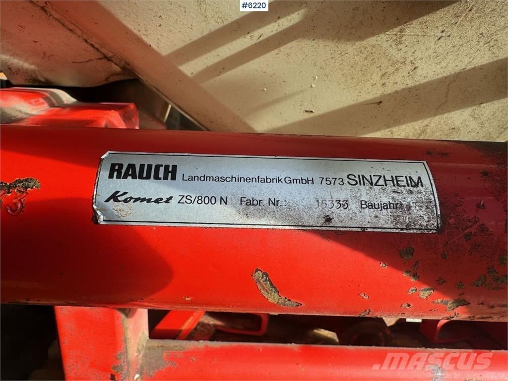 Rauch ZS800 Perfuradoras