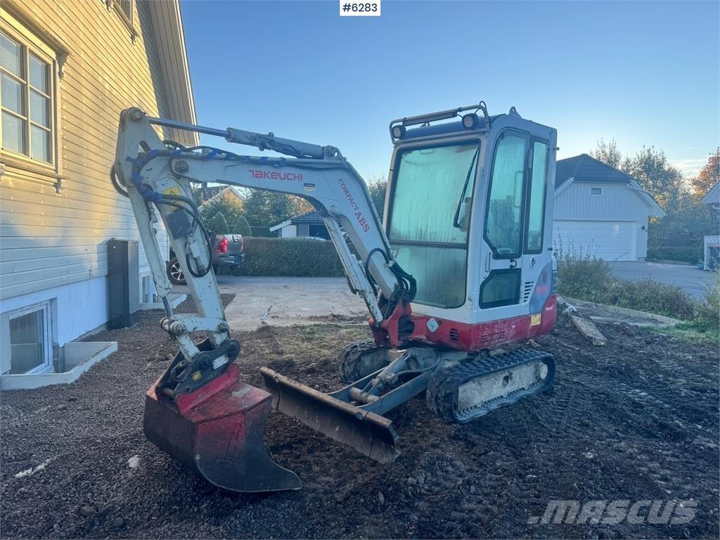 Takeuchi TB219 Escavadoras de rastos