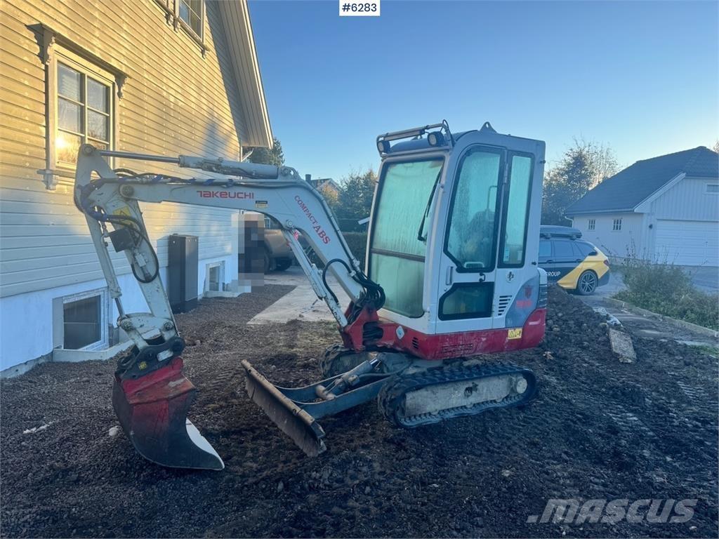 Takeuchi TB219 Escavadoras de rastos