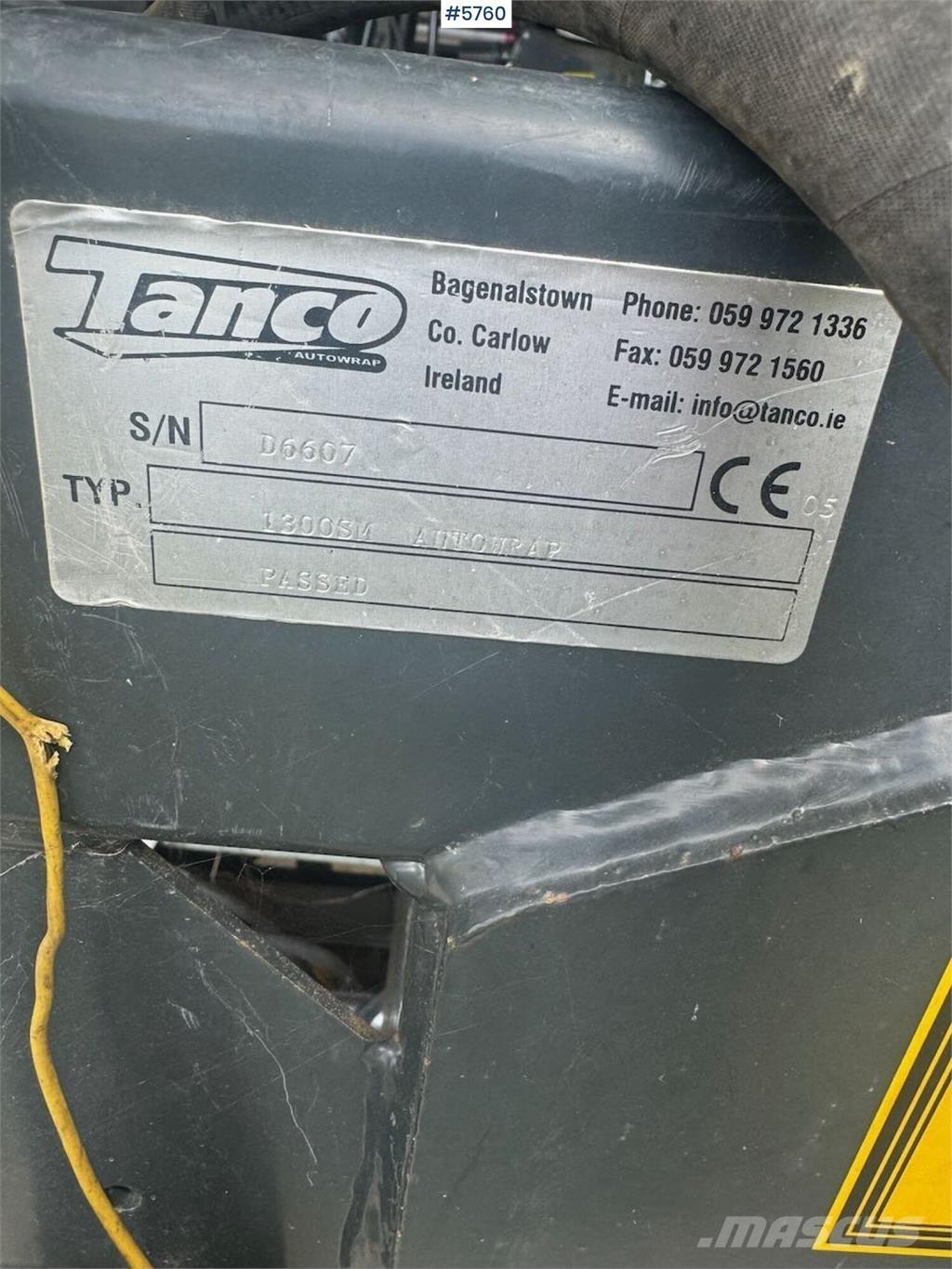 Tanco 1300SM Outro equipamento de ceifa