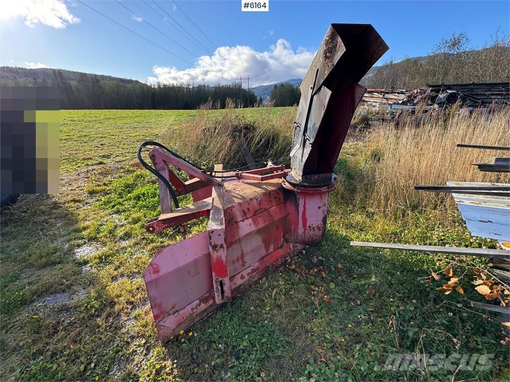  to-trinns Snøfres Lâminas de neve e arados