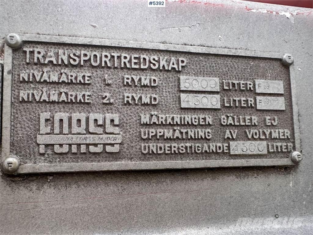  Vanntank 17m3 Pulverizadores rebocados