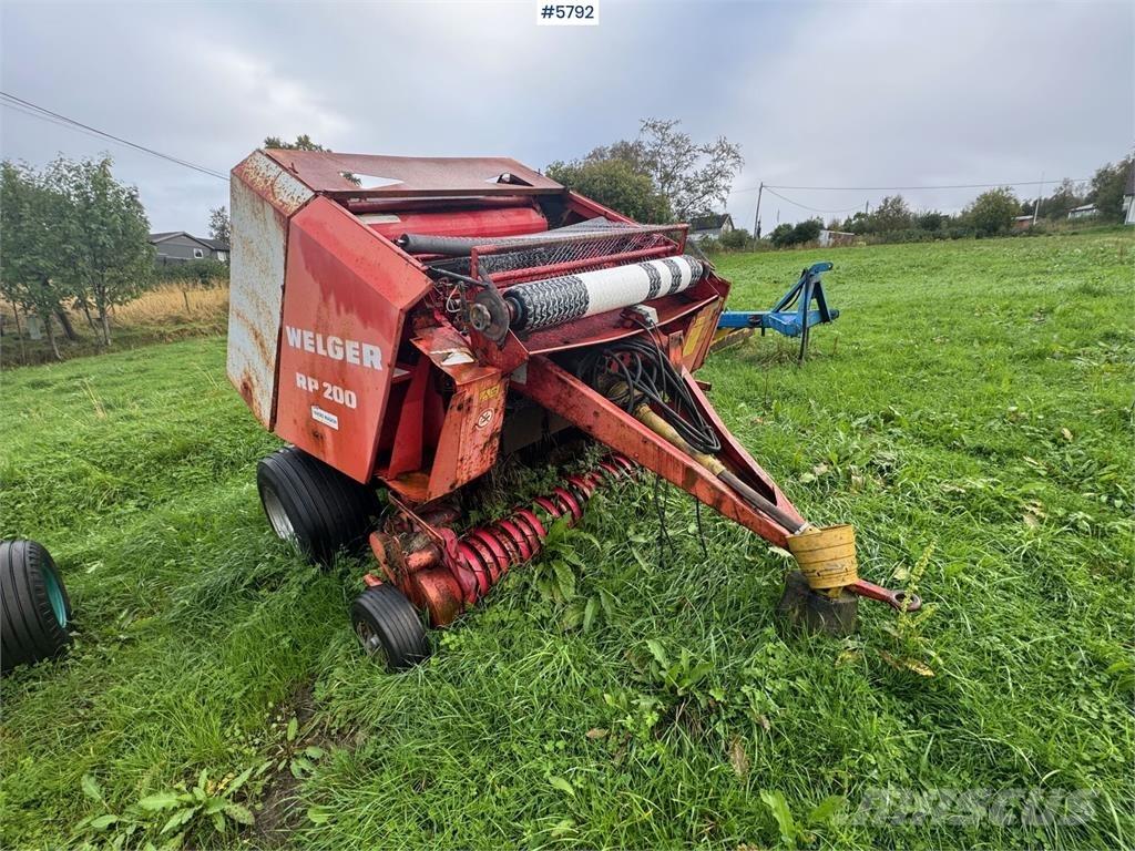 Welger RP 200 Outro equipamento de ceifa