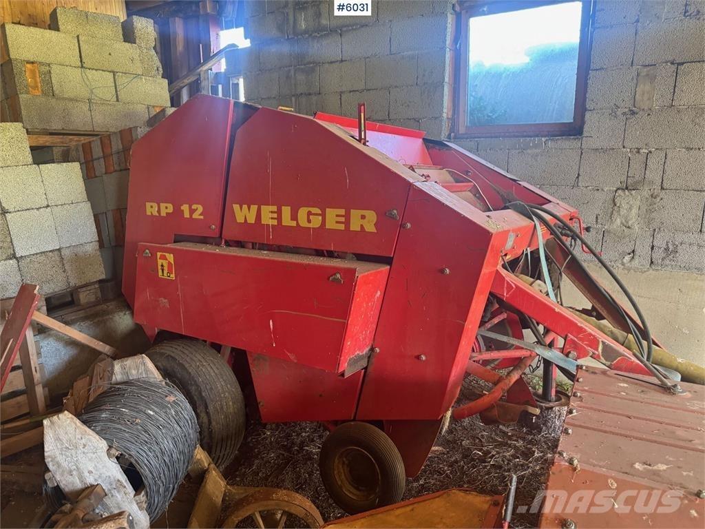 Welger RP12 Outro equipamento de ceifa