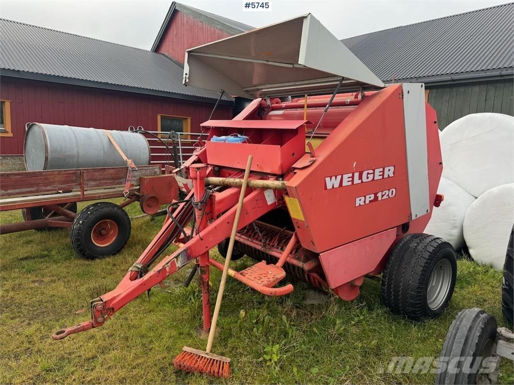 Welger RP120 Outro equipamento de ceifa