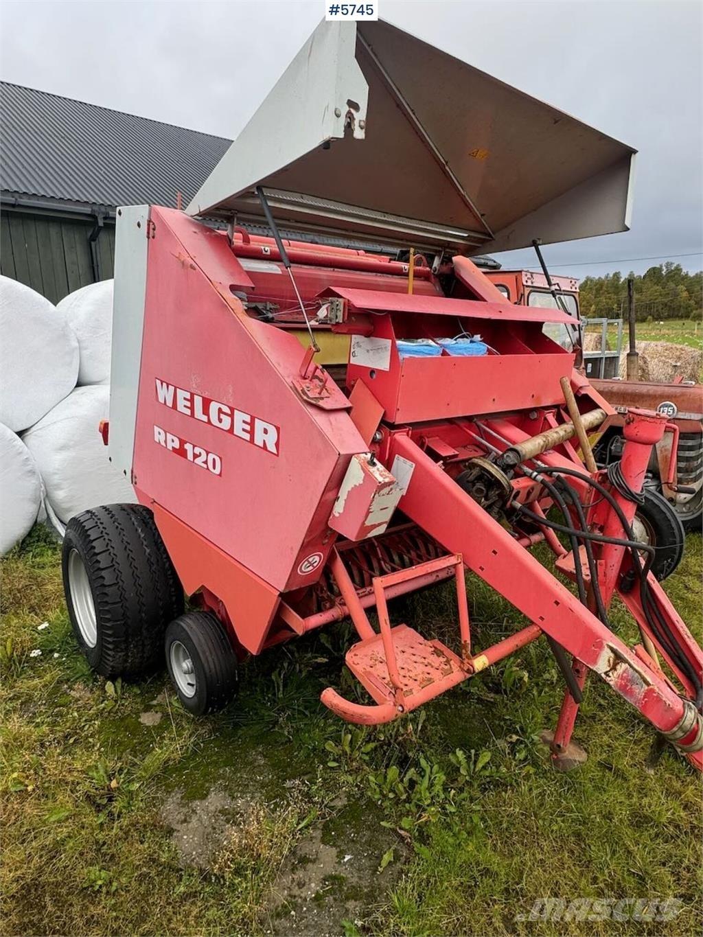 Welger RP120 Outro equipamento de ceifa