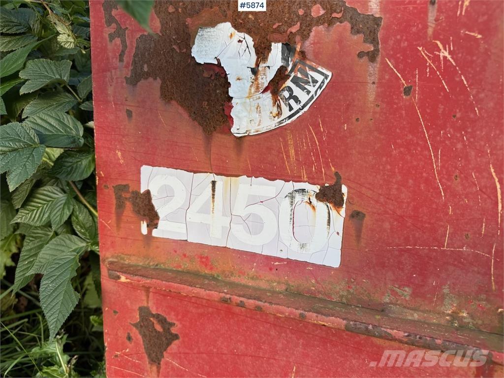  Westbjörn 2450 Lâminas de neve e arados