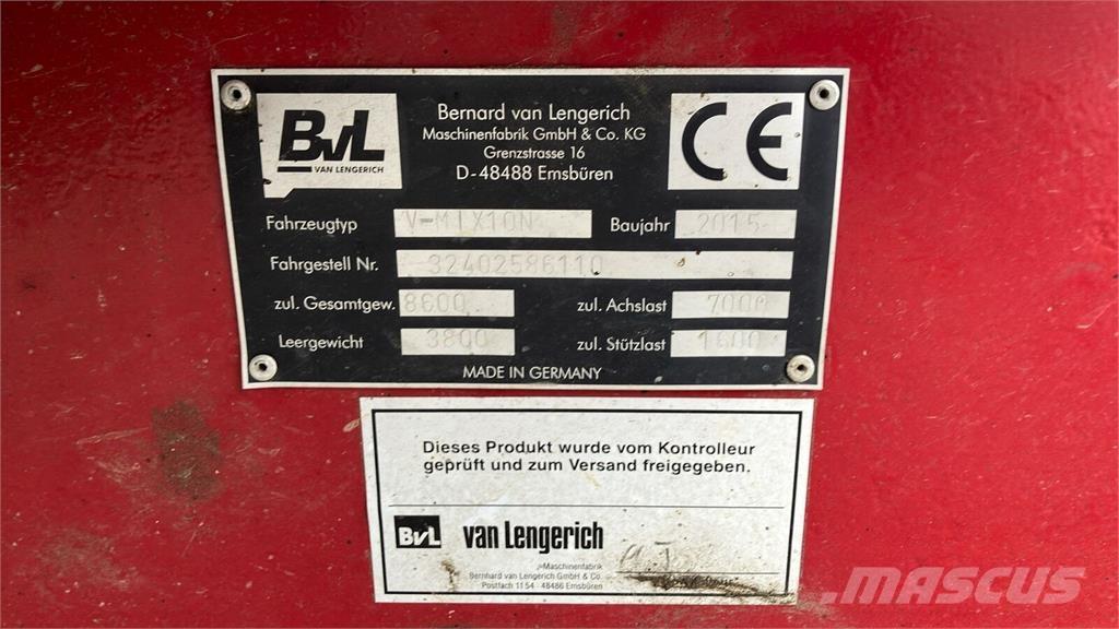 BvL V-MIX 10N Agricultura - Outros
