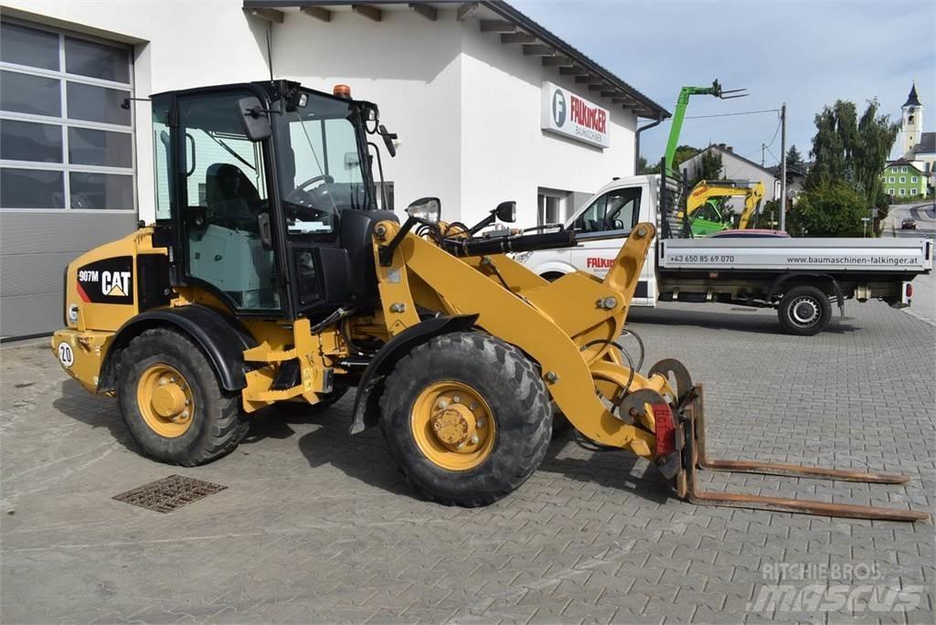 CAT 907M Pás carregadoras de rodas
