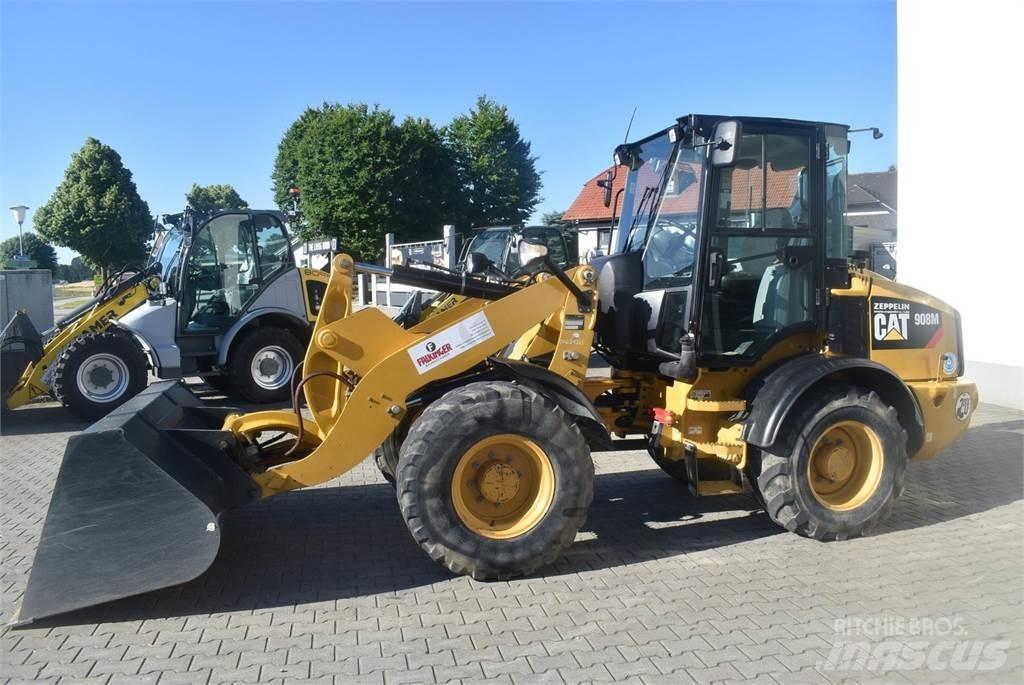 CAT 908M Pás carregadoras de rodas