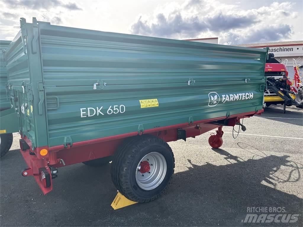 Farmtech EDK 650HD Reboques Agrícolas basculantes