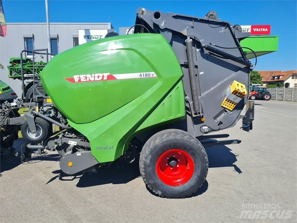 Fendt 4180 V XTRA Enfardadeira de rolos