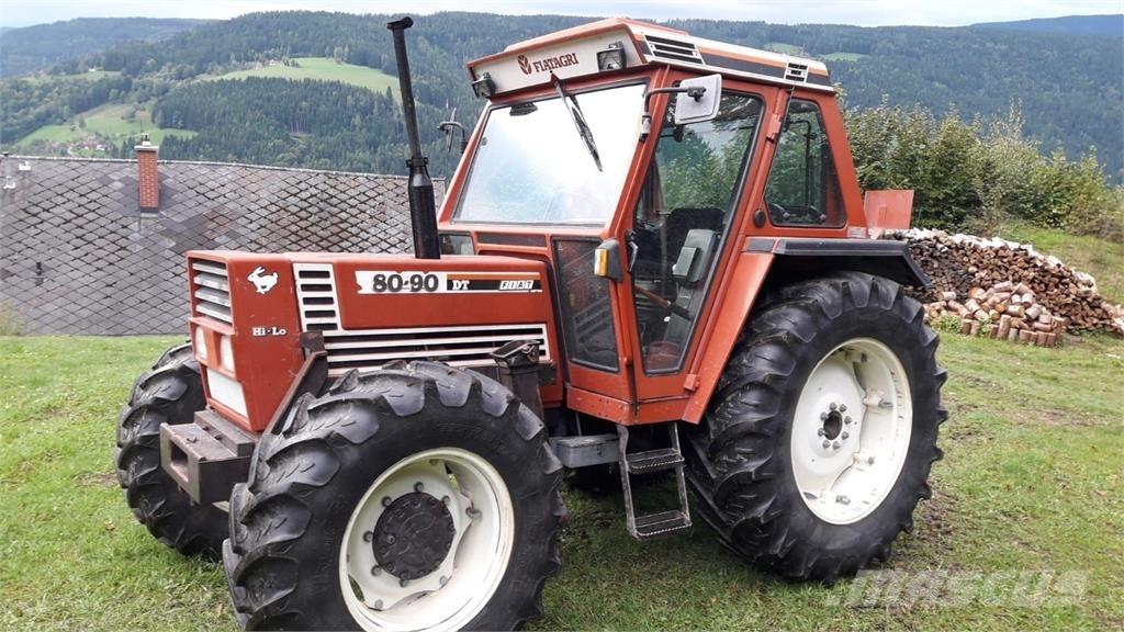 Fiat 80-90 DT Tratores Agrícolas usados