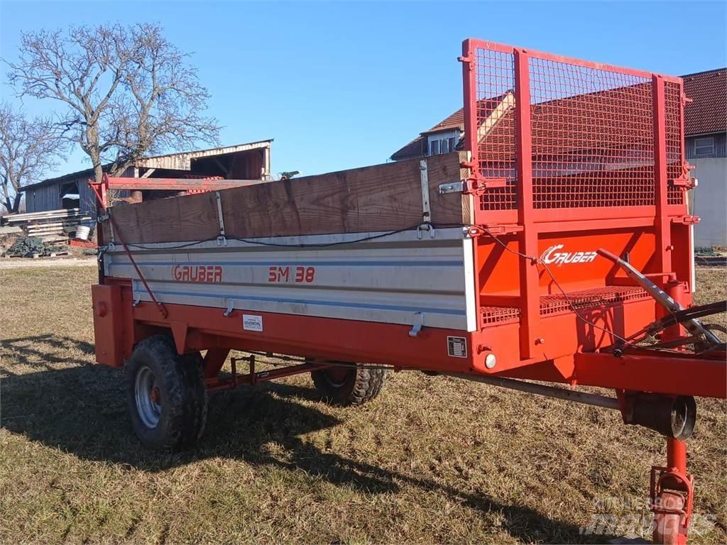 Gruber SM 380 Espalhadores de estrume
