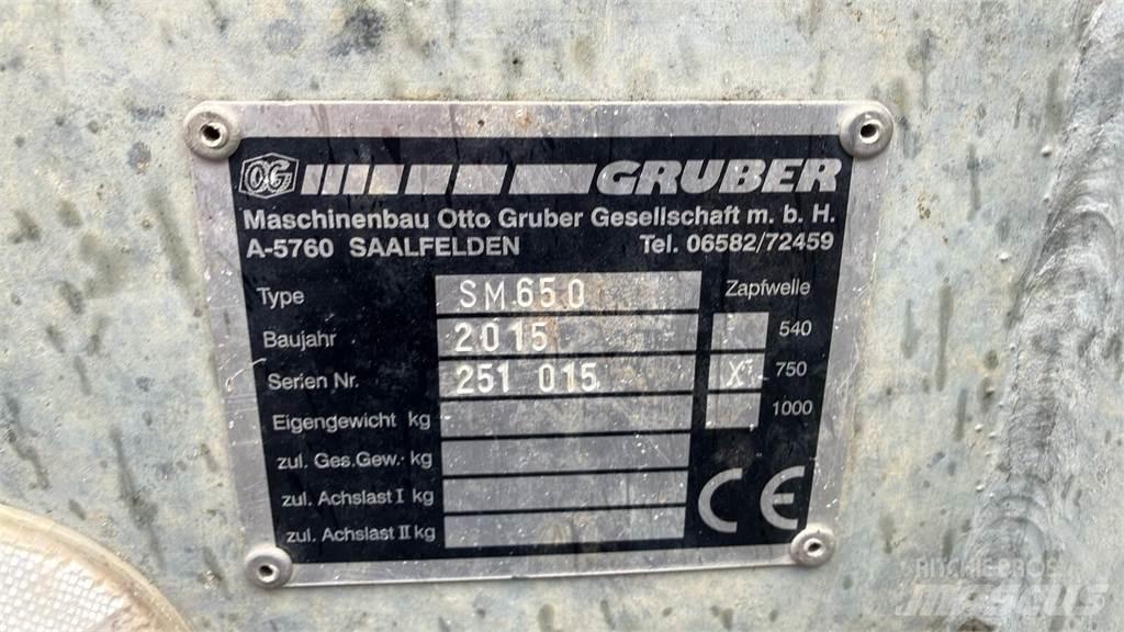 Gruber SM 650 Espalhadores de estrume