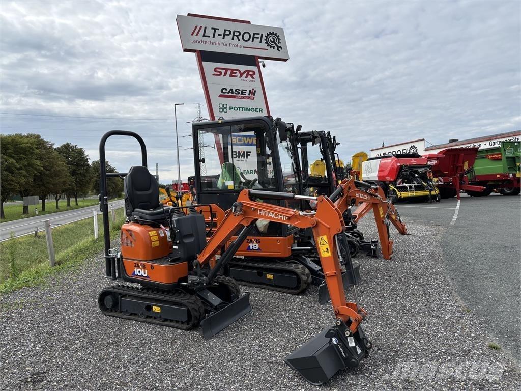Hitachi ZX10U-6 Mini Escavadoras <7t
