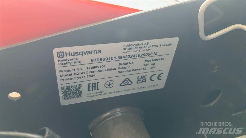 Husqvarna R 214TC Espaços verdes - Outros
