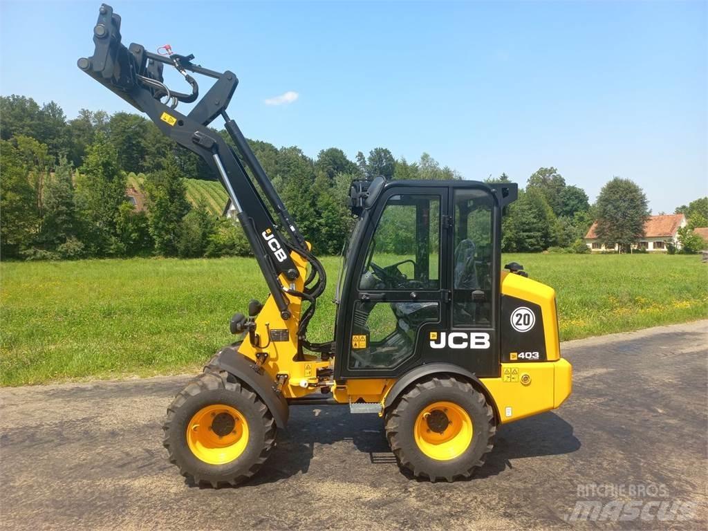JCB 403 Agri Carregadoras frontais e escavadoras