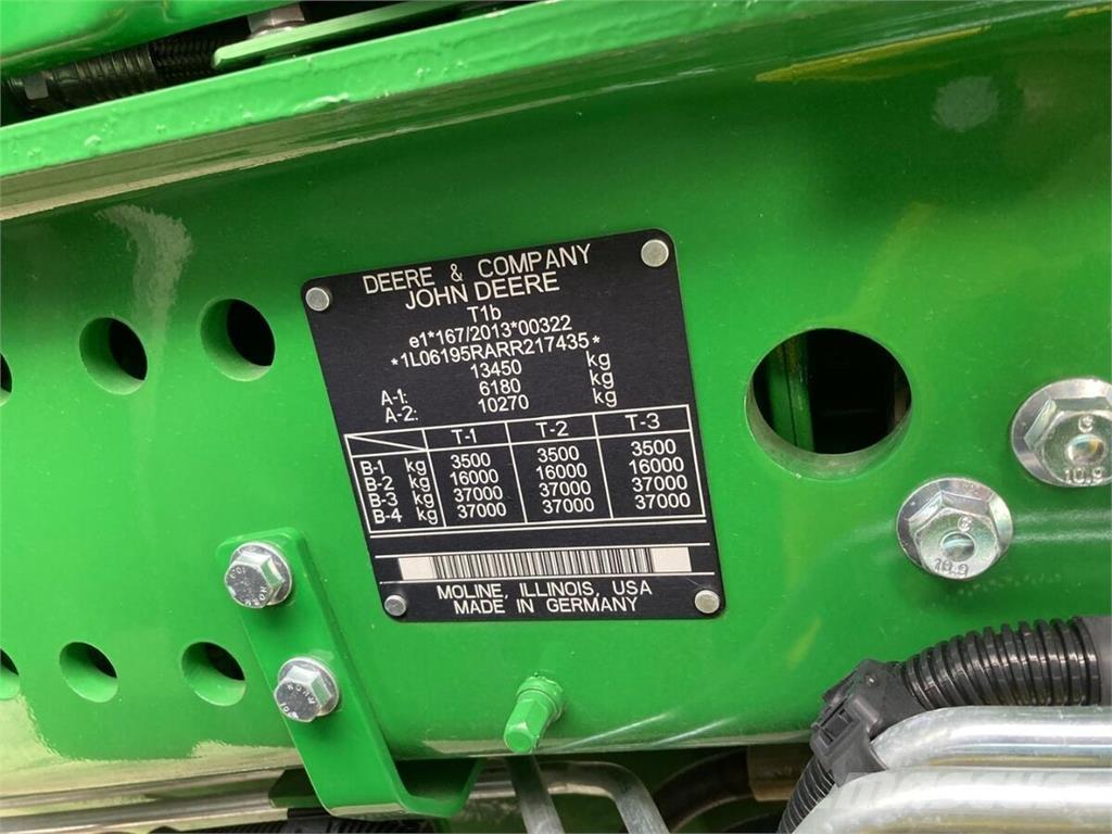 John Deere 6R 195 Tratores Agrícolas usados