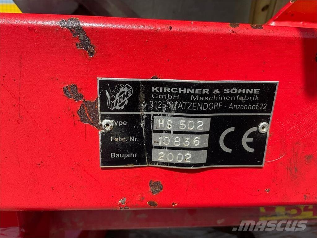 Kirchner HS502 Outras máquinas e acessórios de fertilização