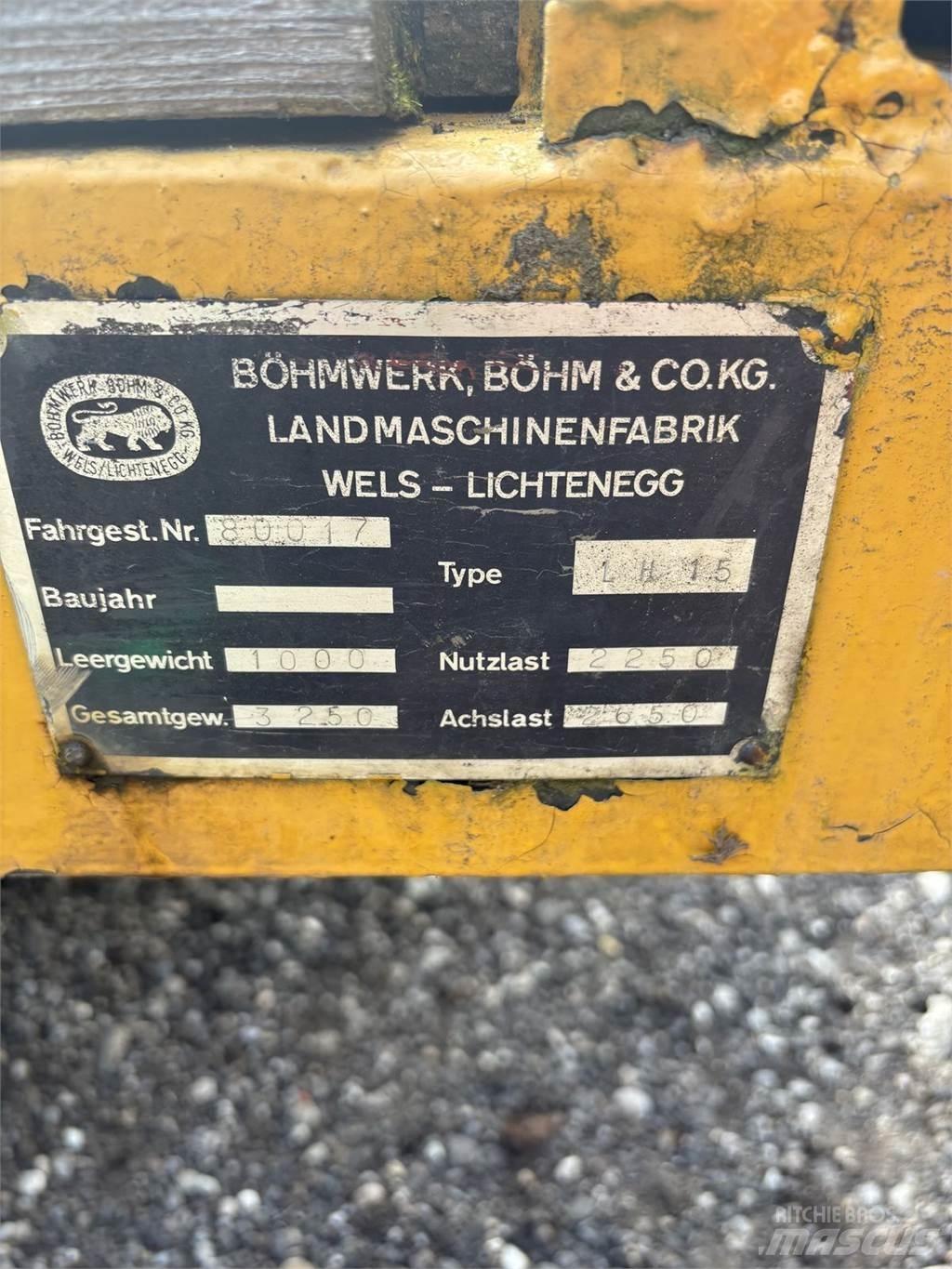  Ködel & Böhm Anhänger Outros reboques agricolas