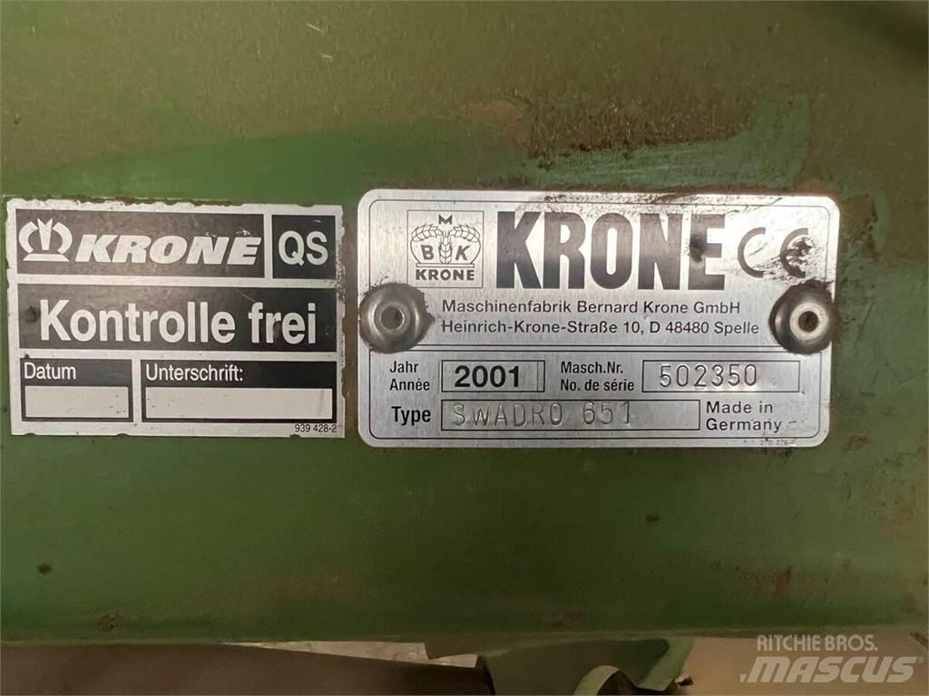 Krone Swadro 651 Encordoadores de Feno