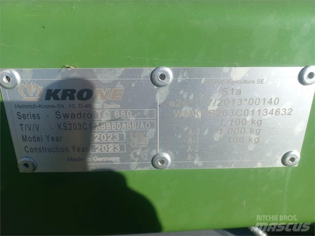 Krone TC 680 Encordoadores de Feno