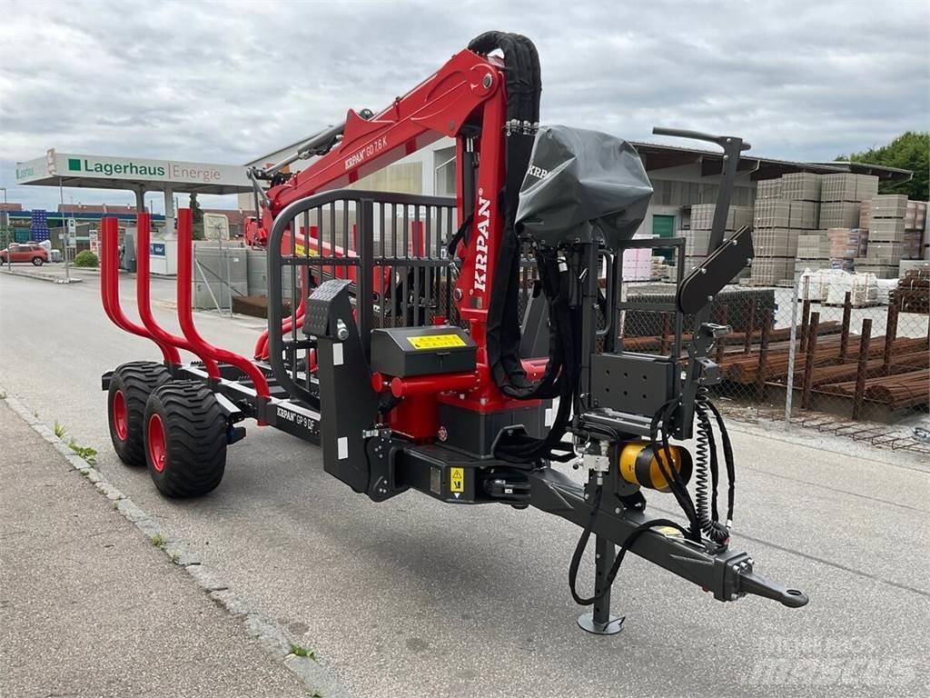 Krpan GP 9 DF Reboques Florestais