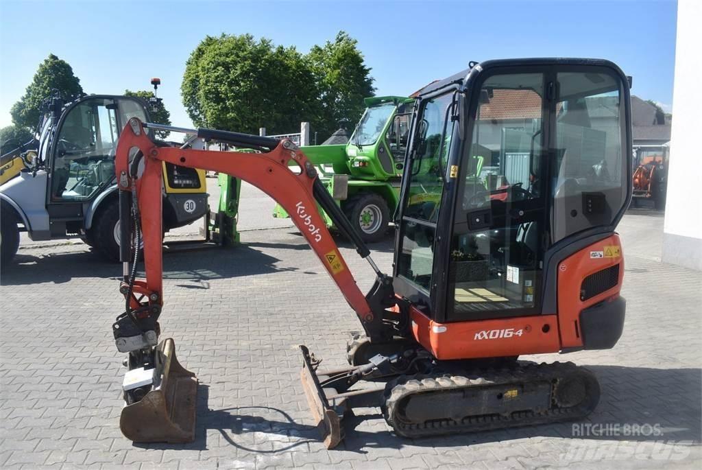Kubota KX016-4 Mini Escavadoras <7t