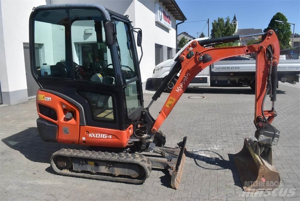 Kubota KX016-4 Mini Escavadoras <7t